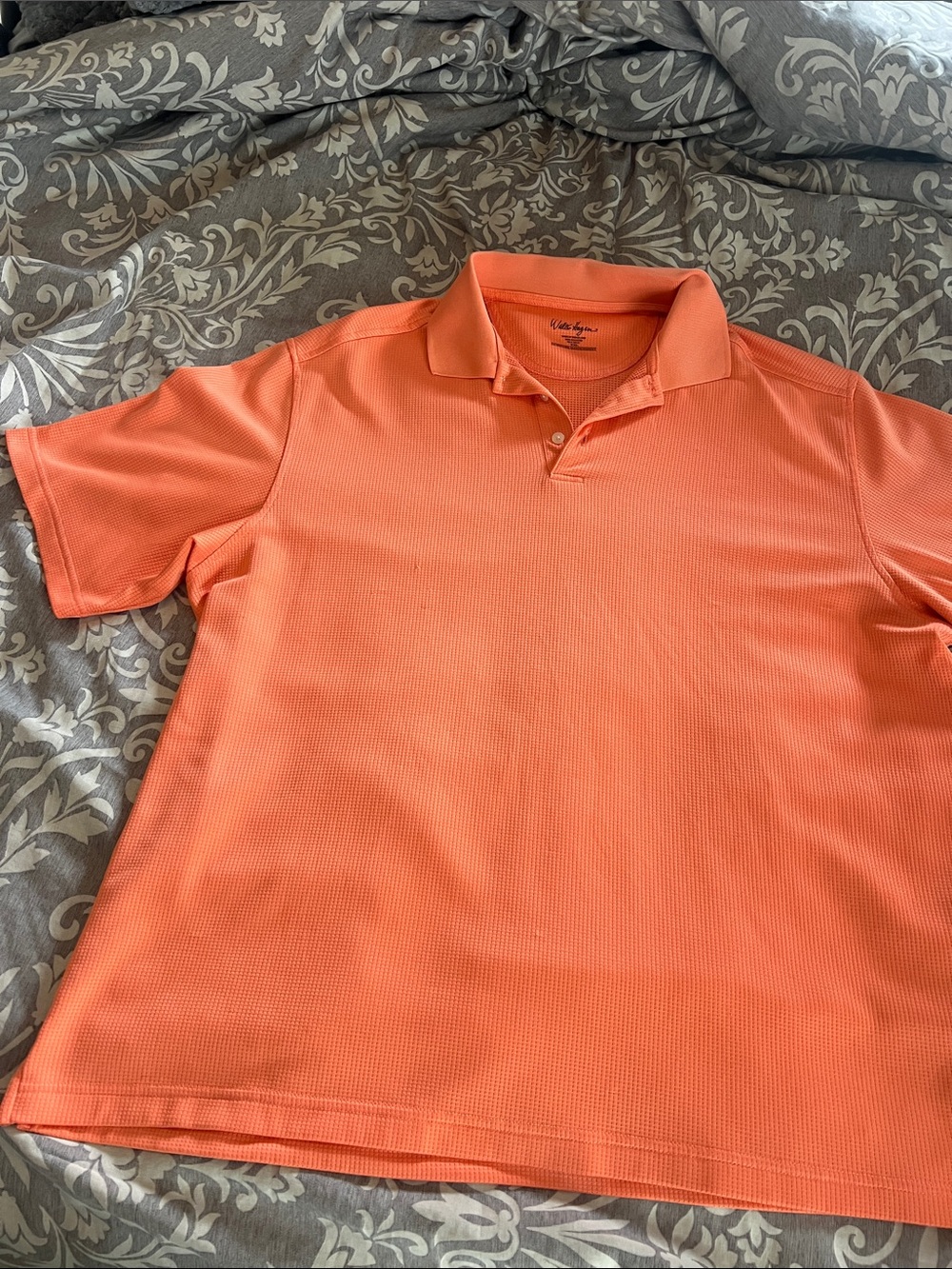 Walter Hagen Men's Polo in Bright Orange